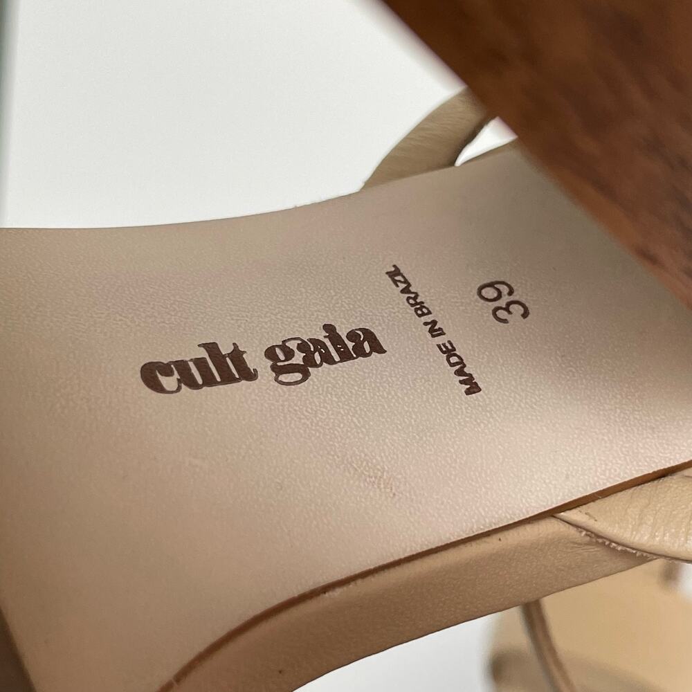 Cult Gaia Heels Shauna Platform Size 39 - Picture 6 of 7